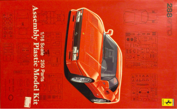 フジミ 288GTO 1/16 再販物 新品未開封 即有