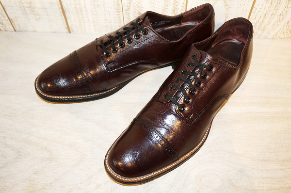 Bollini ボリーニ ストレートチップ ダークグリーン UK5.5 革靴