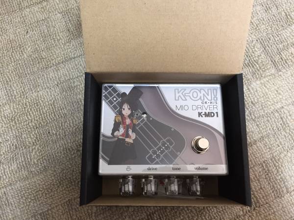 ベース用エフェクター 秋山澪K-ON! MIO DRIVER K-MD1 けいおん ご覧