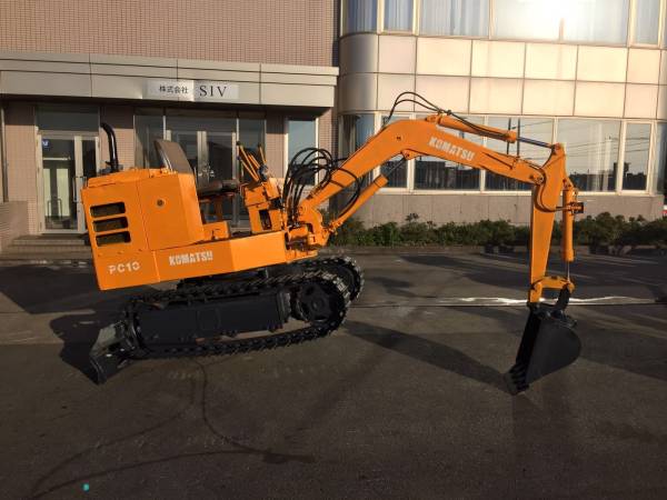 コマツ 中古ミニショベル PC10