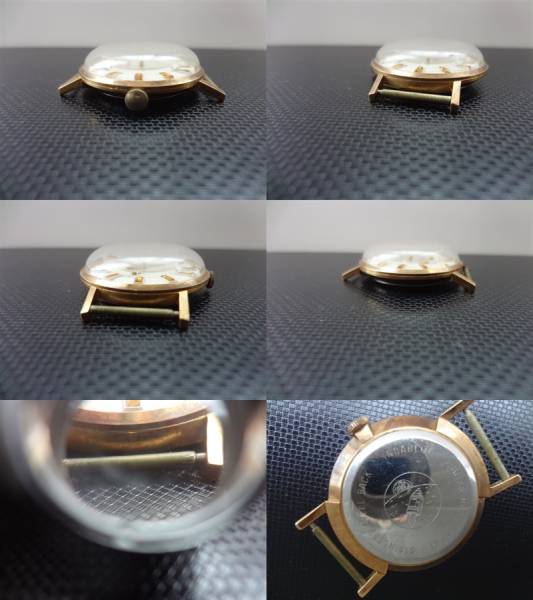ジャンク品】 レディース ヴィンテージ 手巻き腕時計 14k 585 部品取り