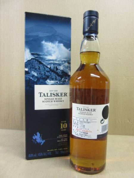 タリスカー 10年 ウイスキー : Talisker TALISKER 0 700ml スコッチ 旧