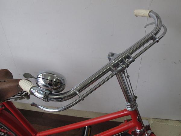 T2801 昭和 宮田 MIYATA 自転車 郵便局 赤色 ブリジストン(26インチ