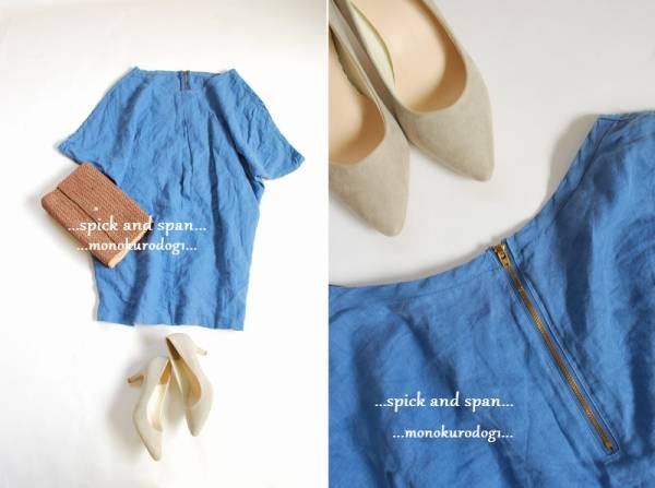 スピック&スパン リネンワンピース