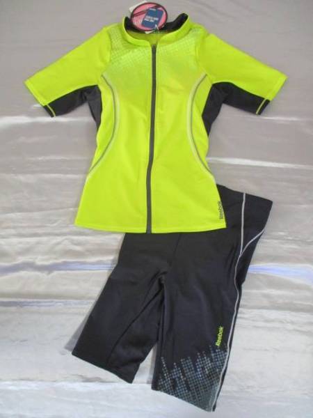 ★送料無料★新品★Reebok★パワーネット内蔵★１１Ｌライム