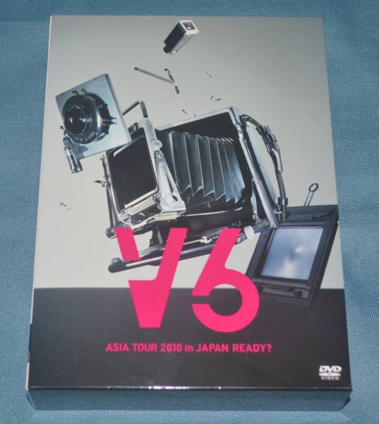 V6/ASIA TOUR 2010 in JAPAN READY?(初回READY?盤)DVD4枚組 V6 ASIA