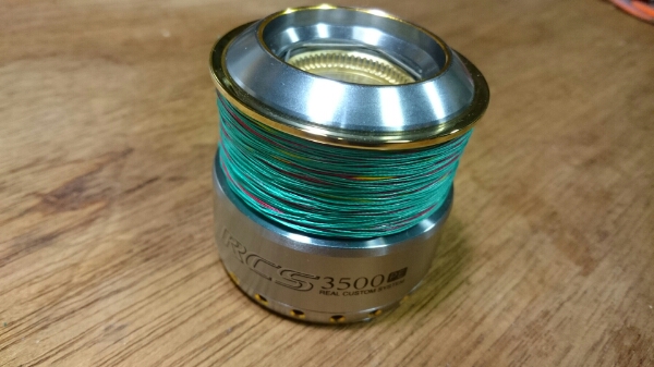 ダイワ　RCS　3500PE　スプール PEライン 未使用・保管品