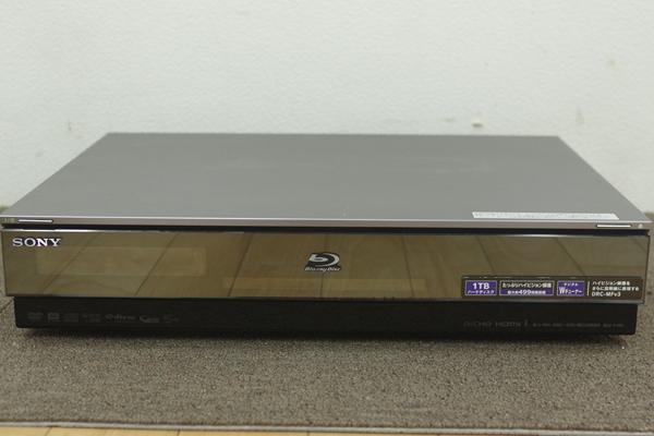 1円～ SONY ソニー BDZ-X100 ブルーレイレコーダー ジャンク