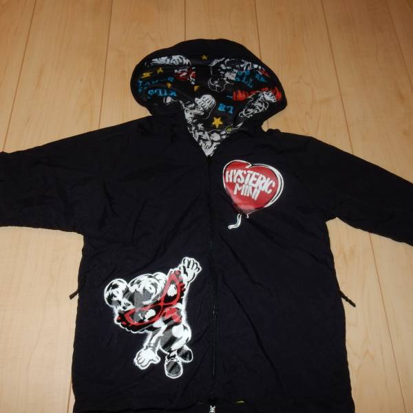 ★ヒステリックミニ　リバーシブルブルゾン　130cm　定価14490円