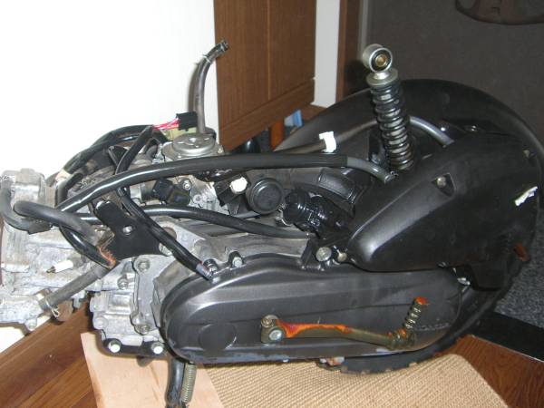 AF58 ズーマー　エンジン一式　実走3558km　