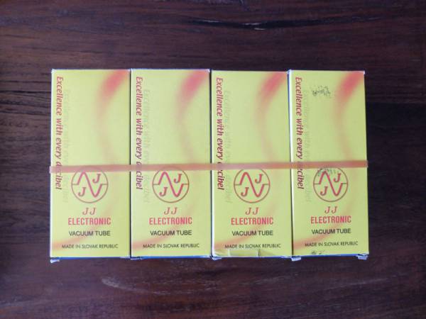KT88 JJ ブルー管 4本マッチ 真空管EX20 使用期間短！