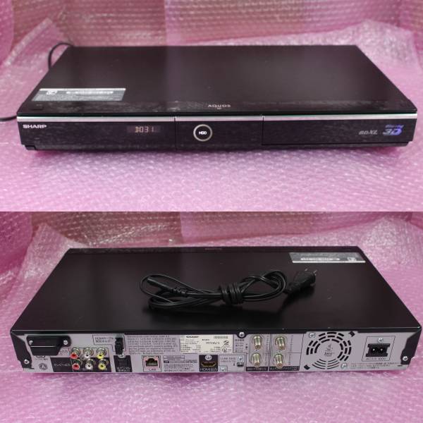 往年の名機ブルーレイレコーダーBD-HDW80 ＠SHARP BD-HDW80 ブルーレイ