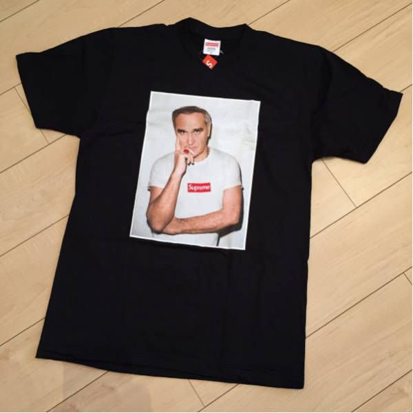 16SS Supreme Morrissey Tee Black M 黒 box logo betty cdg