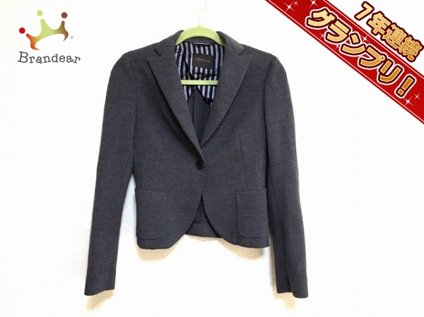 トゥモローランド ジャケット 38 レディース 美品 グレー