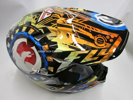 FLY RACING F2 カーボン DRAGON オフロード MX ヘルメット 限定 【公式
