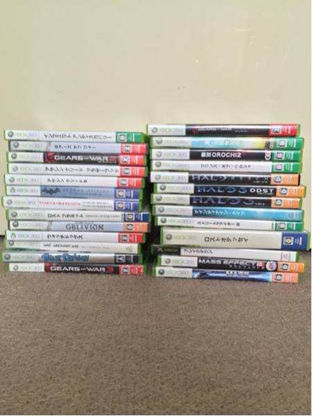 Xbox360ソフト26本＋Xbox360本体難あり