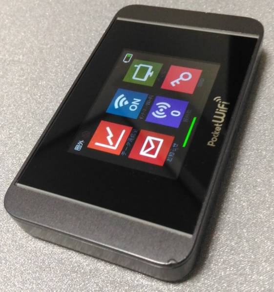 中古　Y!mobile★Pocket WiFi 303HW★ダークシルバー