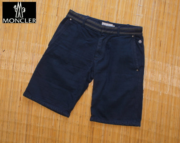 送料込★国内正規品 モンクレール デニムハーフパンツ★