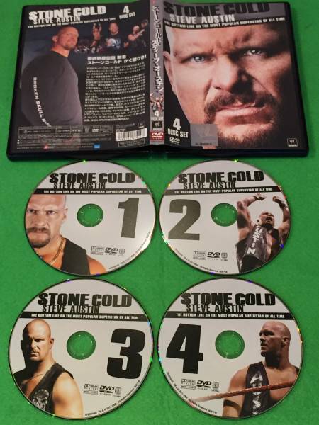 WWE ストーンコールド・スティーブ・オースチン　4ｄｉｓｋ