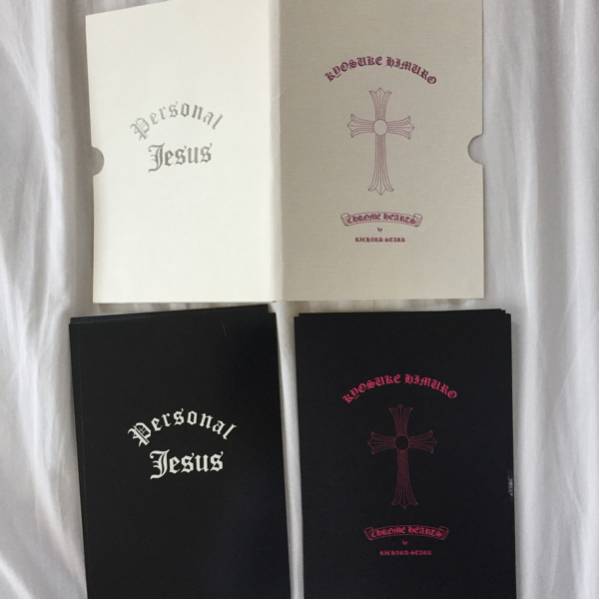 PJ パーソナルジーザス　Tシャツ　氷室京介 クロムハーツ 氷室京介 JESUS Wood HEARTS HEARTS⁄ビーニーキャップ