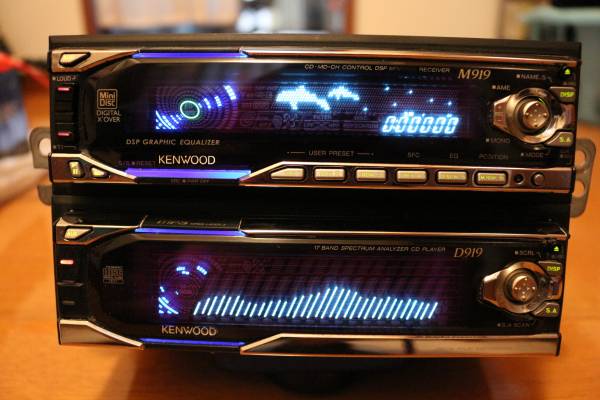 KENWOOD ケンウッド】 MD+CDコンポ M919+D919 DSP内蔵 ケンウッド