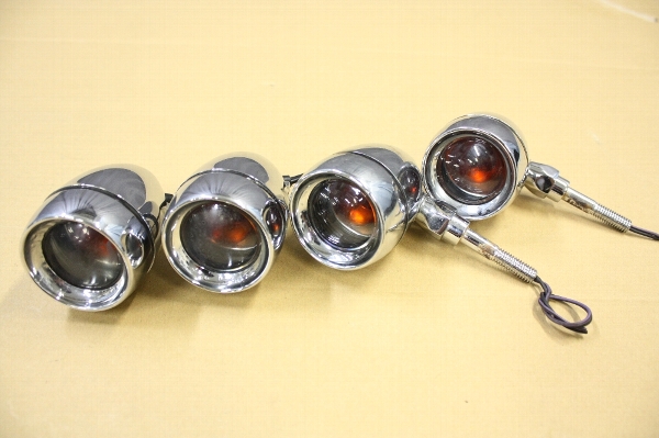 ハーレー　汎用 クリアキン ウインカー 4個セット 432270E5
