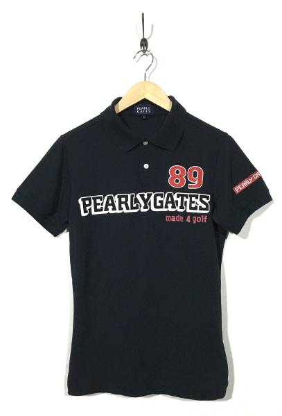 良品 PEARLY GATES パーリーゲイツ ポロシャツ COOL 鹿の子 4 PEARLY