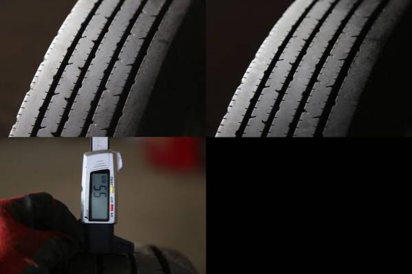 ブリヂストン 7.00R16 LT 10PR チューブ付2本セット 売り切り