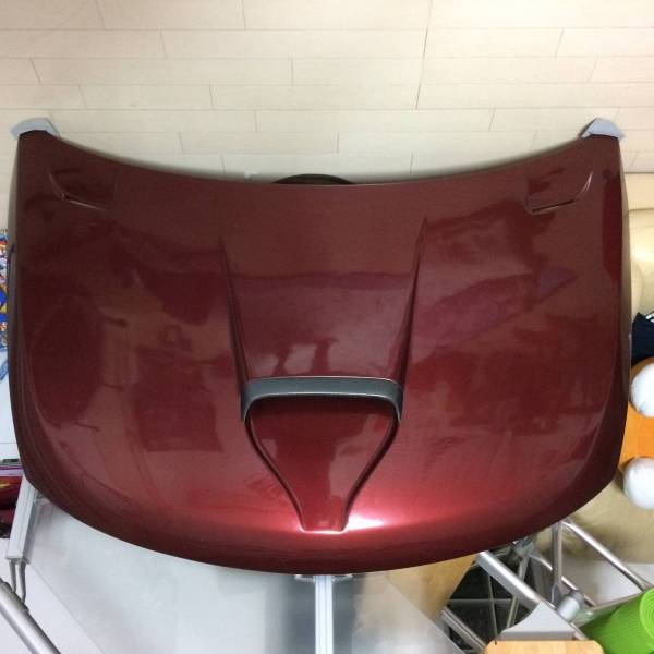 ガレージベリー MPV LY3P 23T ターボ　エアロボンネット 塗装済