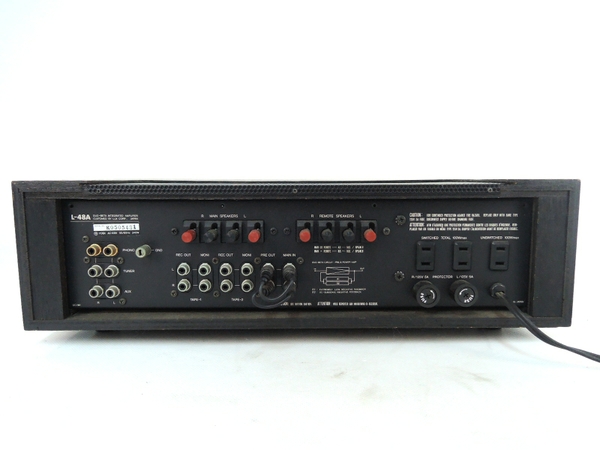 LUXMAN L-48A ラックスマン プリメインアンプ 【公式通販】