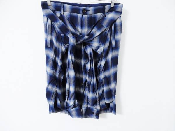 ミハラヤスヒロ 14SS 壁紙プリント ニット カシミヤ混 46 綾野剛