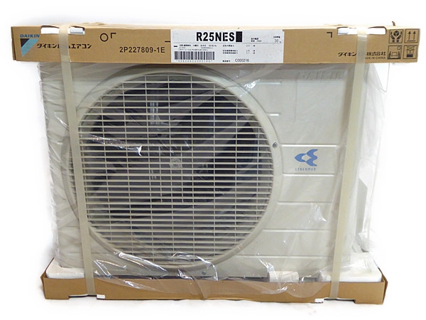 未使用 ダイキン ルームエアコン 室外機 R25NES 8畳 N1874142