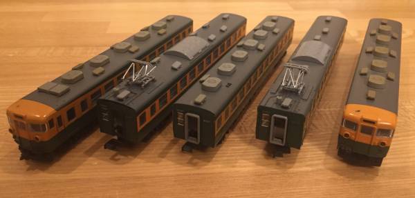 TOMIX JR165系 湘南色 5両 ジャンク