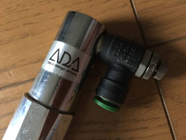 ADA（旧ロゴ）大型ボンベ用 レギュレーター 中古 ADA CO2 中古 -ada