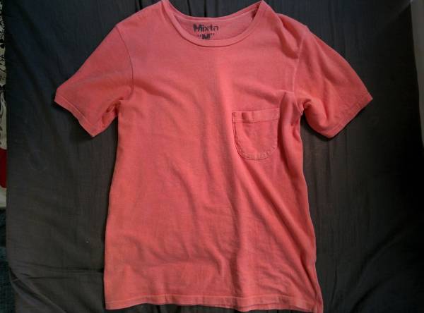 MIXTA ミクスタ ポケットTシャツ Mサイズ (レミ レリーフ