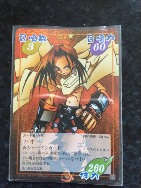 ハオスペシャル シャーマンキング昔 限定版ハオ シャーマンキング レア