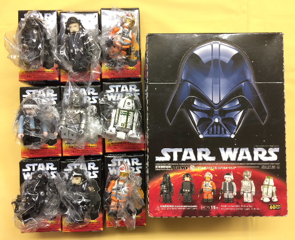 ◆キューブリック◆スター・ウォーズ シリーズ6◆6種9個セット◆