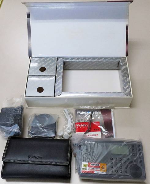美品 同期検波搭載 BCLラジオ Kchibo KK-S500 付属品一式