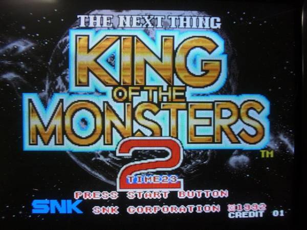 SNK キング・オブ・ザ・モンスターズ2 MVS ROM 外箱付/基B314/1