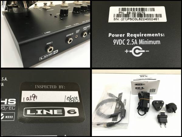 ○T LINE6 アンプシミュレーター マルチ POD HD500 美品T○