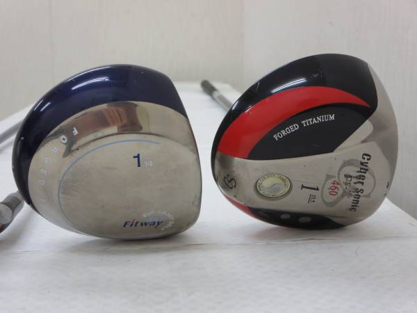 CYBER SONIC CS-X 1W UT4他 ゴルフクラブ ４本セット @0613-68