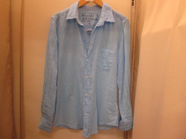 超美品★Frank&EileenフランクアイリーンEILEEN シャツXS★格安