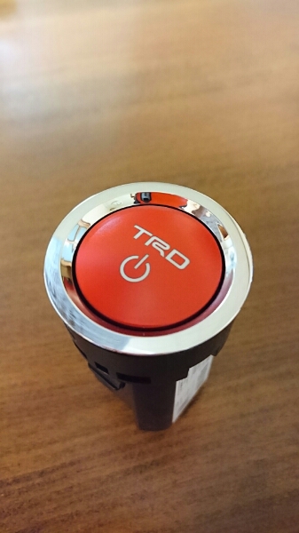 TRD プッシュスタートスイッチ 美品_1