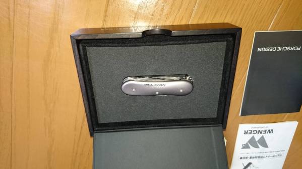 ポルシェデザイン&ウェンガー 十徳ナイフ