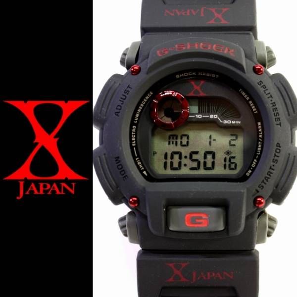 ■X JAPAN×Gショックカスタム・hide yoshiki toshi