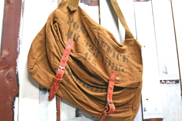 USポストオフィース　メイルバッグ　古着　ショルダーバッグ