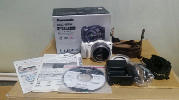 Panasonic DMC-GF5X ホワイト レンズセット おまけ付き パナソニック