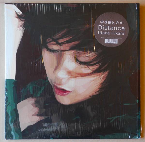 LP☆宇多田ヒカル Distance 2枚組アナログ シュリンク ロック
