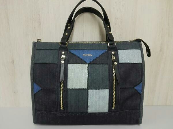 美品　DIESEL　ディーゼル　トートバッグ　大容量　舟形 DIESELディーゼル DIESEL ディーゼル 2WAY トートバッグ 大容量 デニム