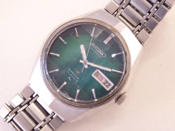 SEIKO LM SPECIAL 自動巻き 腕時計 25石 中古☆SEIKO LM SPECIAL 25石 メンズ 自動巻き 6.稼働品・SEIKO